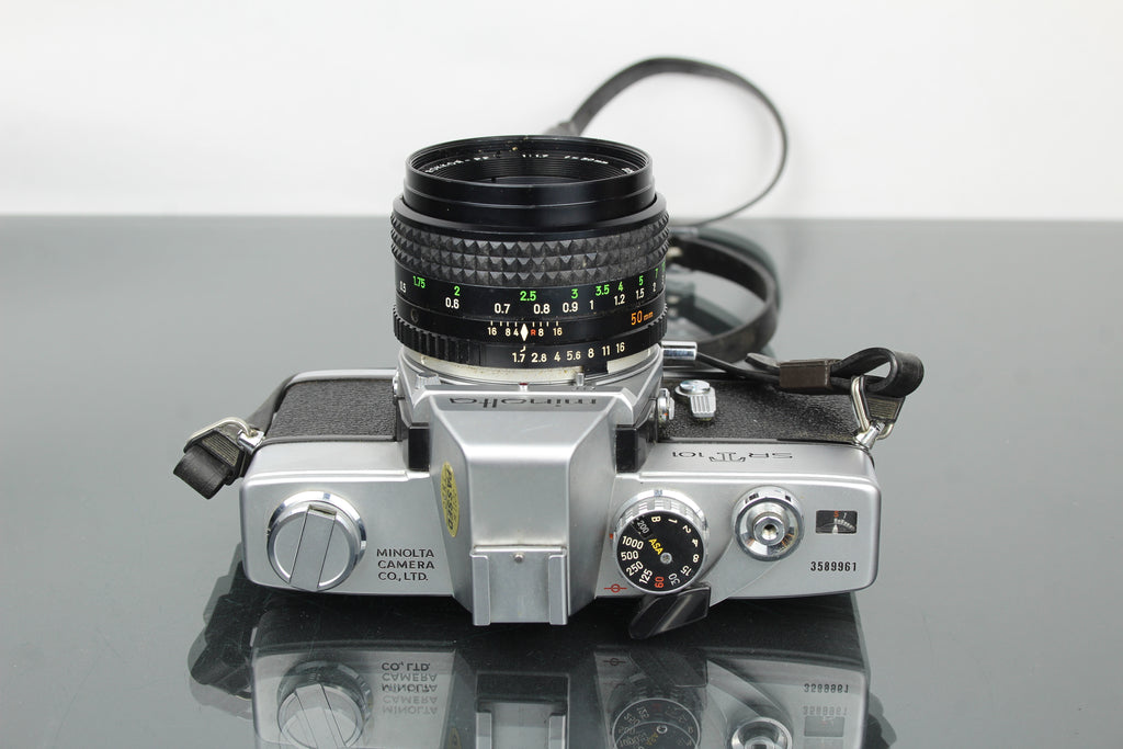 Minolta SR T101 + Minolta mc 1:1.7 50mm