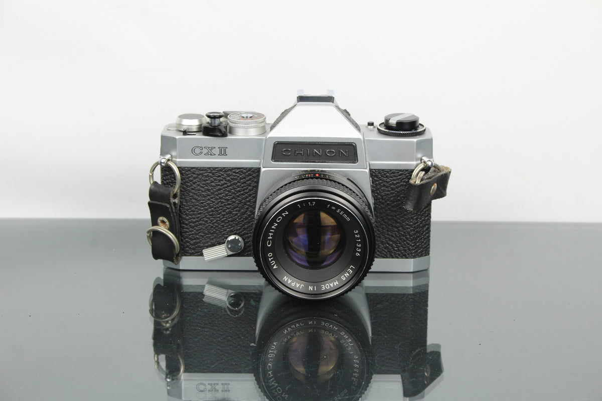 Chinon CX2 + Auto Chinon 55mm 1.7 lens
