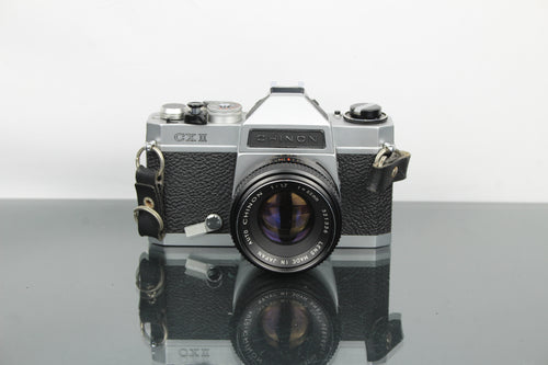 Chinon CX2 + Auto Chinon 55mm 1.7 lens