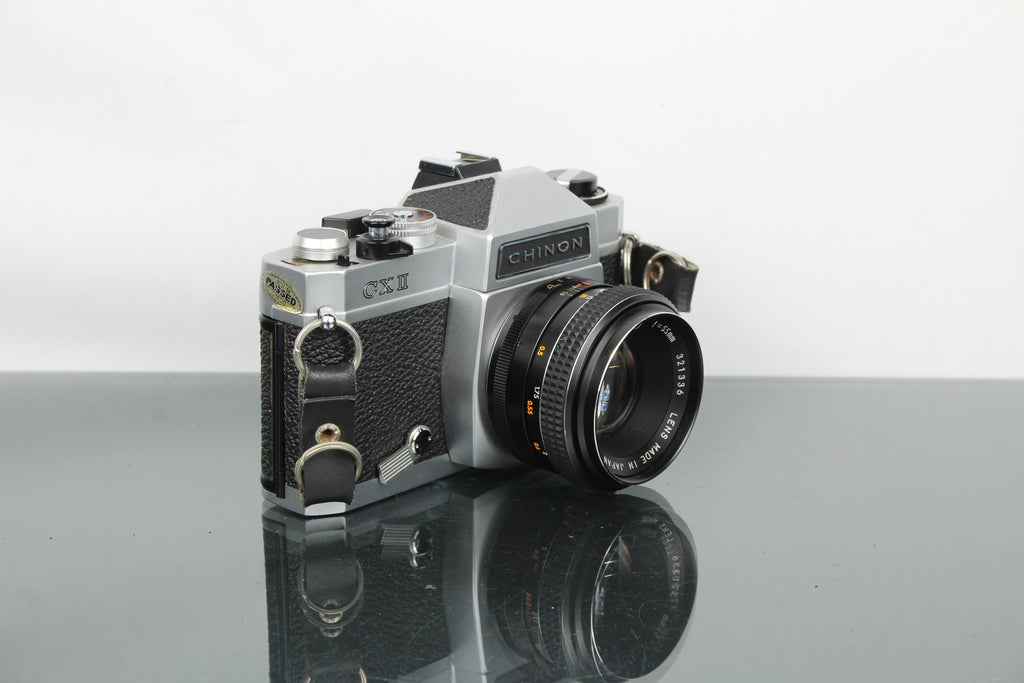 Chinon CX2 + Auto Chinon 55mm 1.7 lens