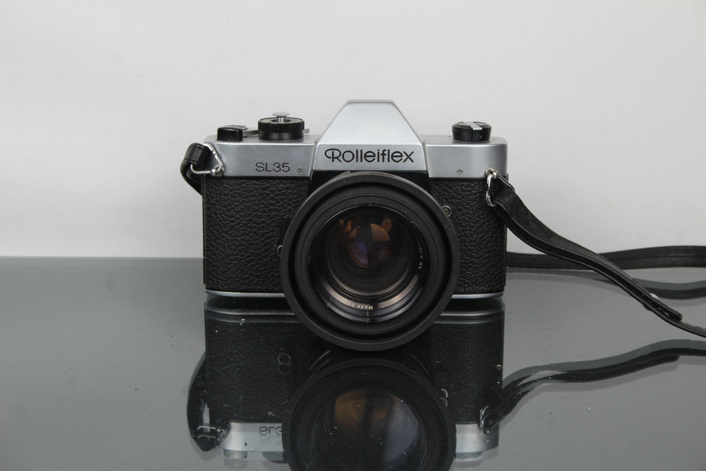 Rolleiflex SL35 + 50mm f/1.8 Rollei QBM lens