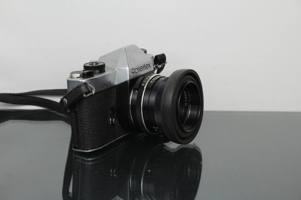 Rolleiflex SL35 + 50mm f/1.8 Rollei QBM lens