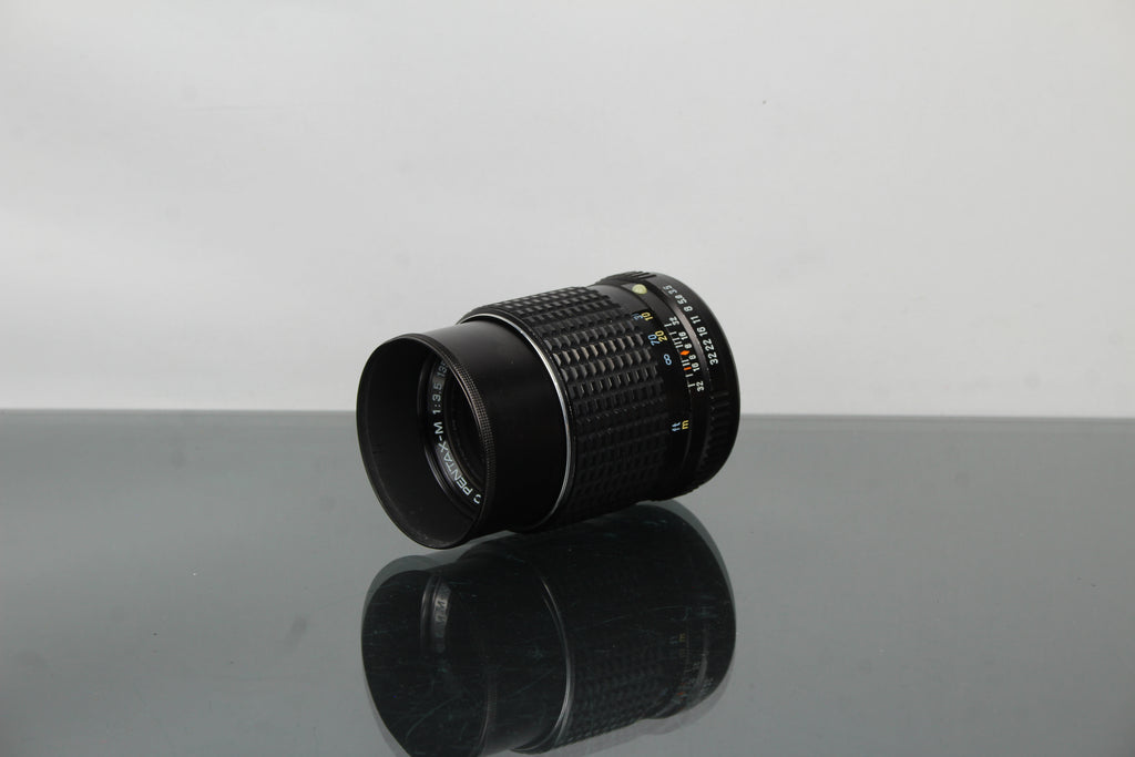 Asahi Pentax-M 1:3.5 135mm + Pentax K mount lens