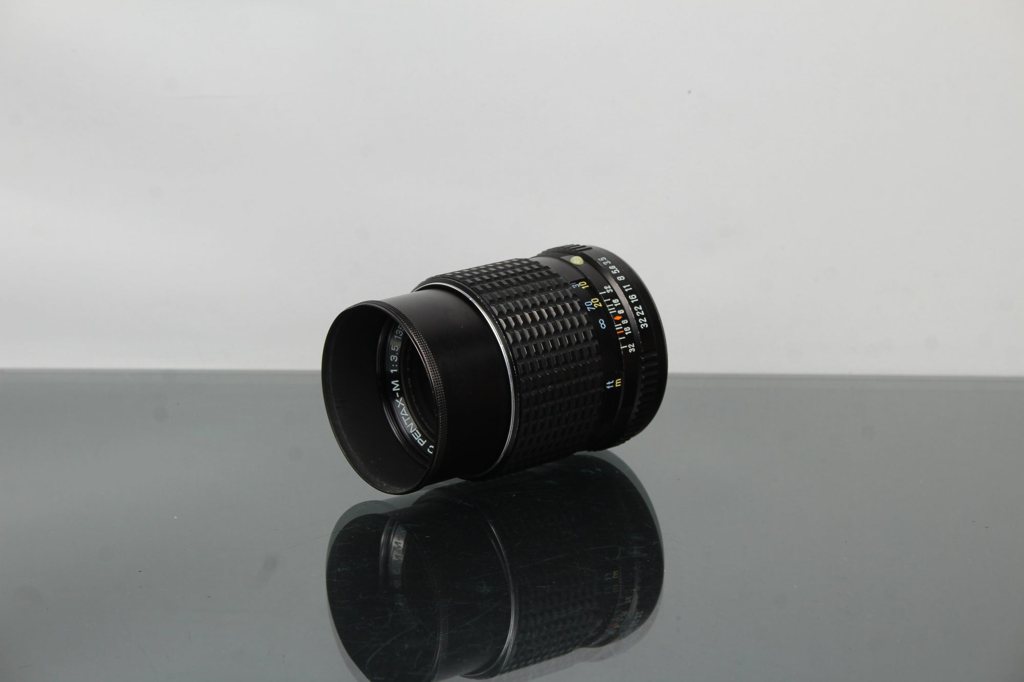 Asahi Pentax-M 1:3.5 135mm + Pentax K mount lens