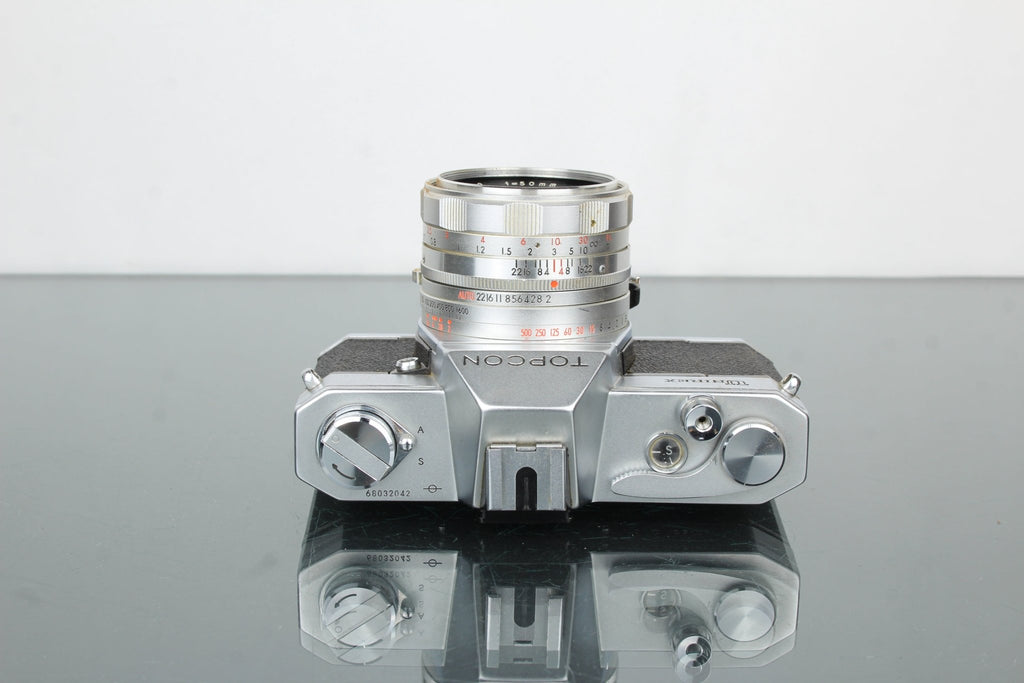 TOPCON unirex + UV topcor 1:2 f=50mm lens - Dutch|Thrift